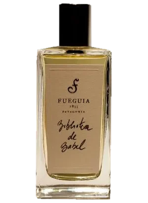 Fueguia 1833 Biblioteca de Babel perfume bottle