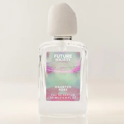 Future Society Haunted Rose perfume bottle