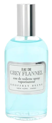 Geoffrey Beene Eau de Grey Flannel perfume bottle