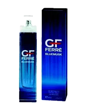 Gianfranco Ferre GF Ferre Bluemusk perfume bottle