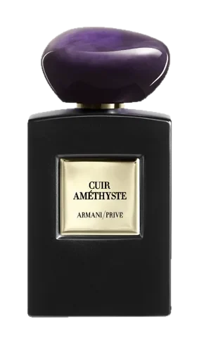 Giorgio Armani Cuir Amethyste perfume bottle