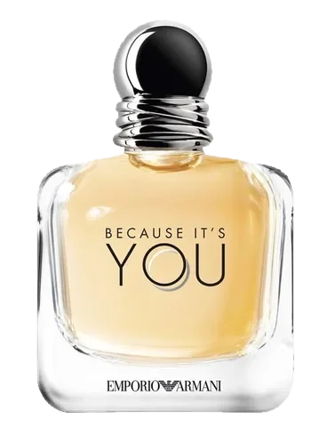 Giorgio Armani Emporio Armani Because It’s You perfume bottle