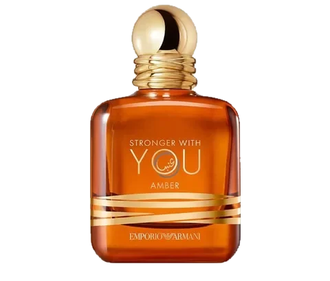 Giorgio Armani Emporio Armani Stronger With You Amber perfume bottle