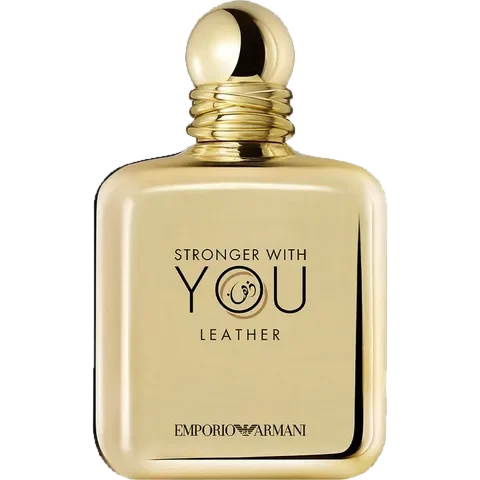 Giorgio Armani Emporio Armani Stronger With You Leather perfume bottle