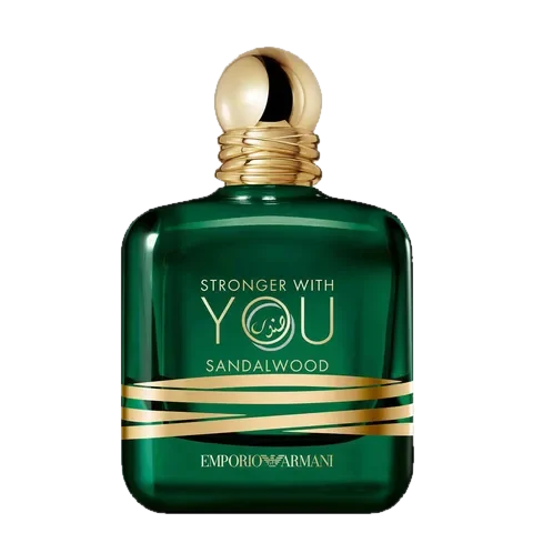 Giorgio Armani Emporio Armani Stronger With You Sandalwood perfume bottle