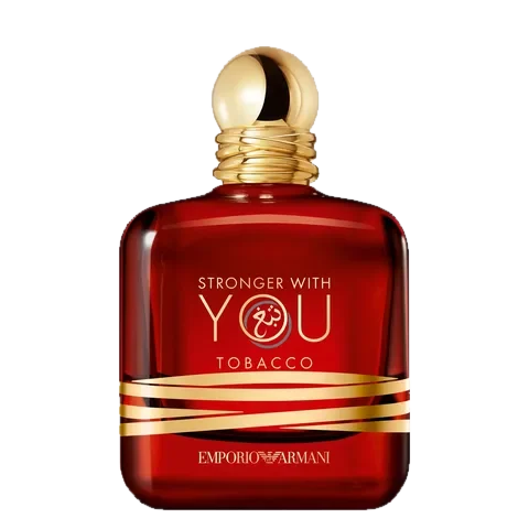 Giorgio Armani Emporio Armani Stronger With You Tobacco perfume bottle