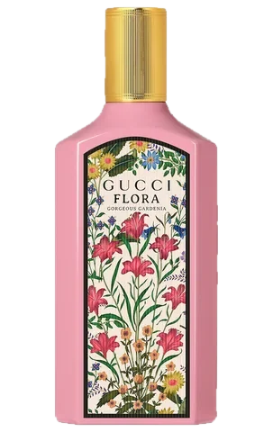 Gucci Flora Gorgeous Gardenia perfume bottle