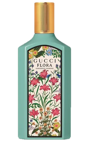 Gucci Flora Gorgeous Jasmine perfume bottle