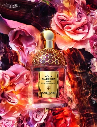 Guerlain Aqua Allegoria Forte Rosa Palissandro perfume bottle