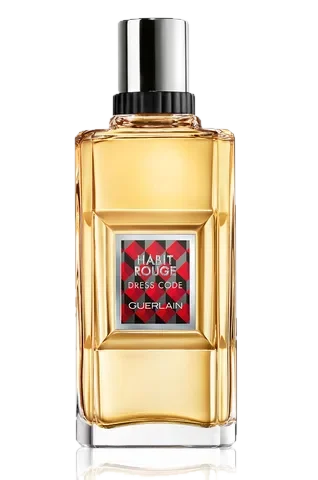 Guerlain Habit Rouge Dress Code perfume bottle