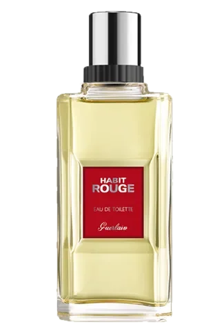 Guerlain Habit Rouge Eau de Toilette perfume bottle