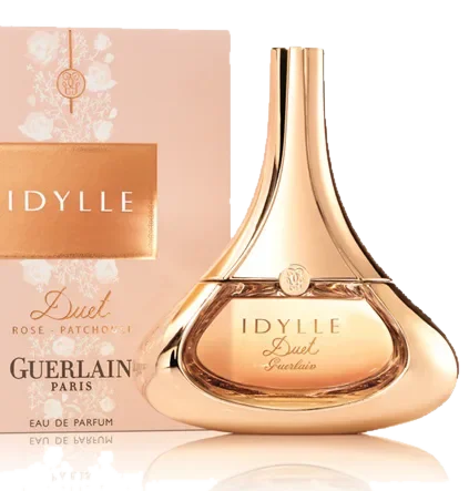 Guerlain Idylle Duet Rose-Patchouli perfume bottle