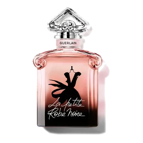 Guerlain La Petite Robe Noire Honey Rose perfume bottle