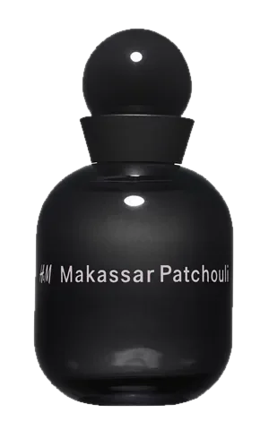 H M H&M Makassar Patchouli H&M perfume bottle