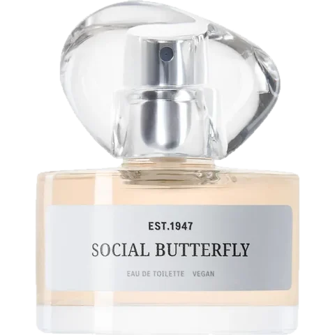 H M Social Butterfly H&M perfume bottle