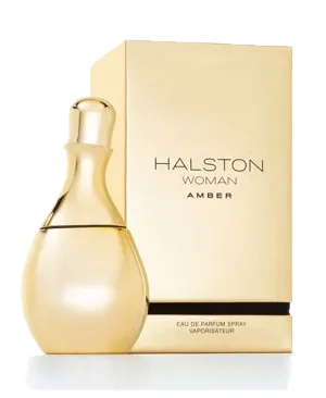 Halston Woman Amber perfume bottle