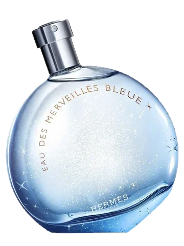 Hermès Eau des Merveilles Bleue Hermès parfüm şişesi