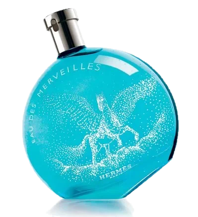 Hermès Eau des Merveilles Pegase Hermès perfume bottle