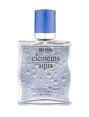 Hugo Boss Boss Elements Aqua perfume bottle