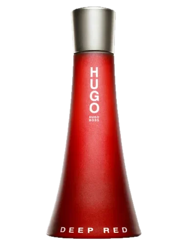 Hugo Boss Deep Red perfume bottle