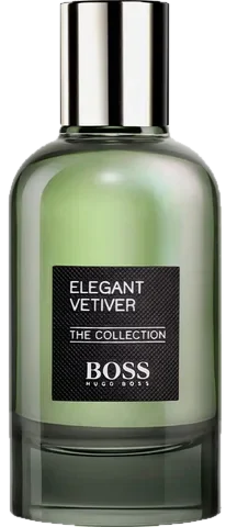 Hugo Boss The Collection Elegant Vetiver perfume bottle