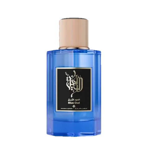 Ibraheem AlQurashi Blue Oud perfume bottle