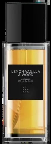 In The Box Lemon Vanilla & Wood parfüm şişesi