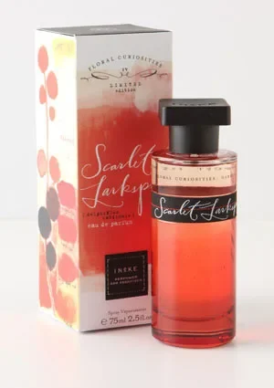 Ineke Scarlet Larkspur perfume bottle