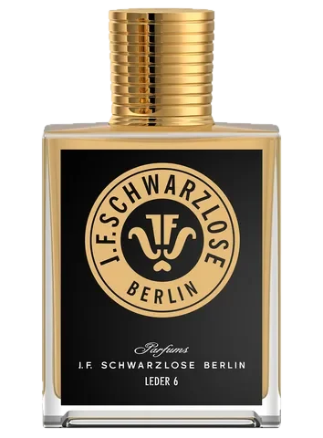 J F Schwarzlose Berlin Leder 6 J.F. Schwarzlose Berlin parfüm şişesi
