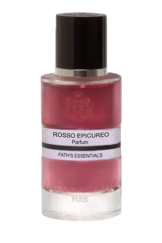 Jacques Fath Rosso Epicureo perfume bottle