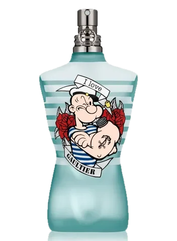 Jean-Paul Gaultier Le Male Popeye Eau Fraiche perfume bottle