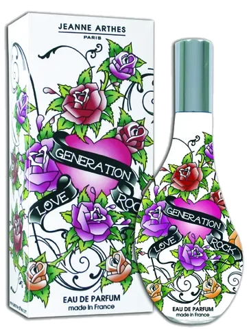 Jeanne Arthes Love Generation Rock perfume bottle