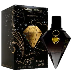 Jeanne Arthes Love Never Dies Black Jewel parfüm şişesi