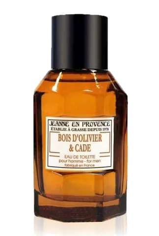 Jeanne en Provence Bois d'Olivier & Cade parfüm şişesi