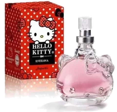 Jequiti Hello Kitty Estilosa perfume bottle