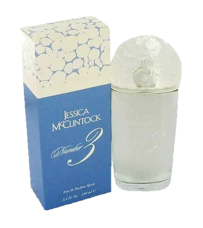 Jessica Mcclintock Number 3 perfume bottle