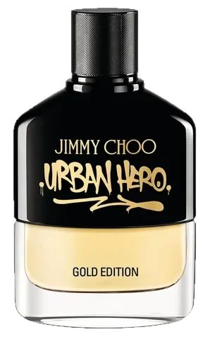 Jimmy Choo Urban Hero Gold Edition perfume bottle