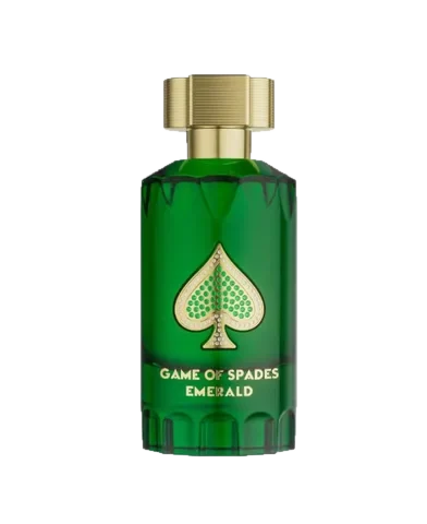 Jo Milano Paris Game of Spades Emerald perfume bottle
