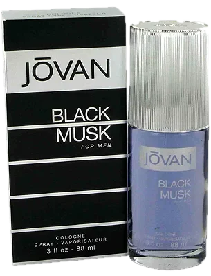 Jovan Black Musk parfüm şişesi
