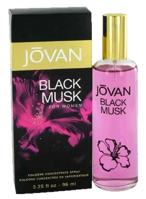 Jovan Black Musk perfume bottle