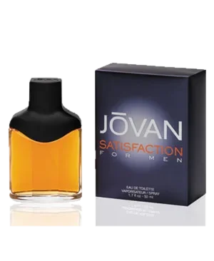 Jovan Satisfaction perfume bottle