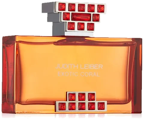 Judith Leiber Exotic Coral parfüm şişesi