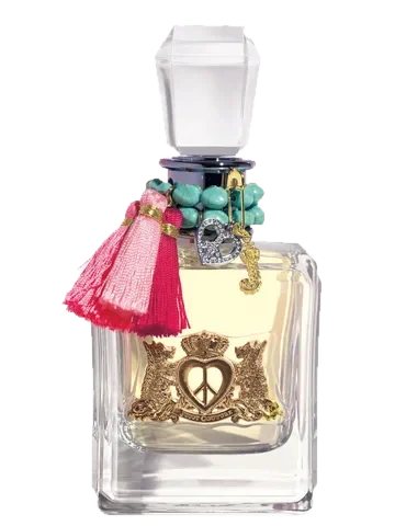 Juicy Couture Peace, Love and parfüm şişesi
