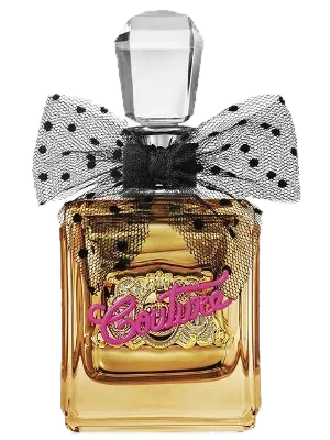 Juicy Couture Viva la Juicy Gold Couture perfume bottle