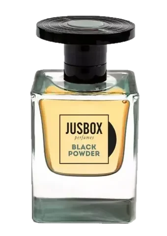 Jusbox Black Powder perfume bottle