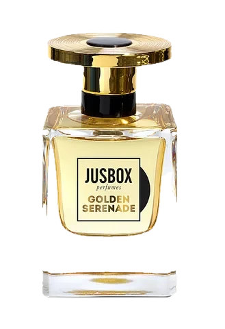 Jusbox Golden Serenade perfume bottle