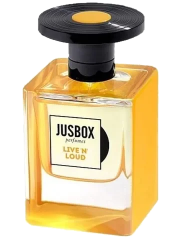 Jusbox Live 'N' Loud parfüm şişesi
