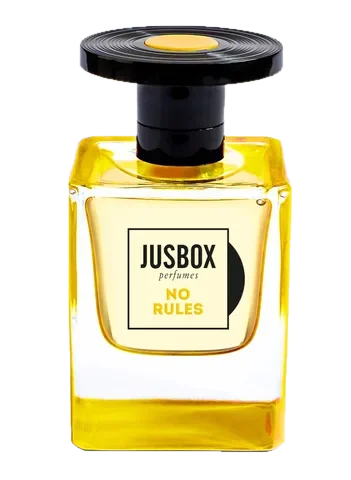 Jusbox No Rules perfume bottle