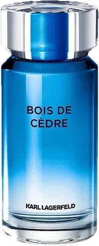Karl Lagerfeld Bois de Cedre perfume bottle