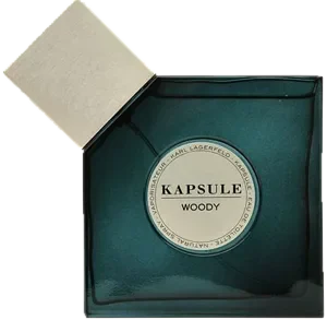 Karl Lagerfeld Kapsule Woody perfume bottle